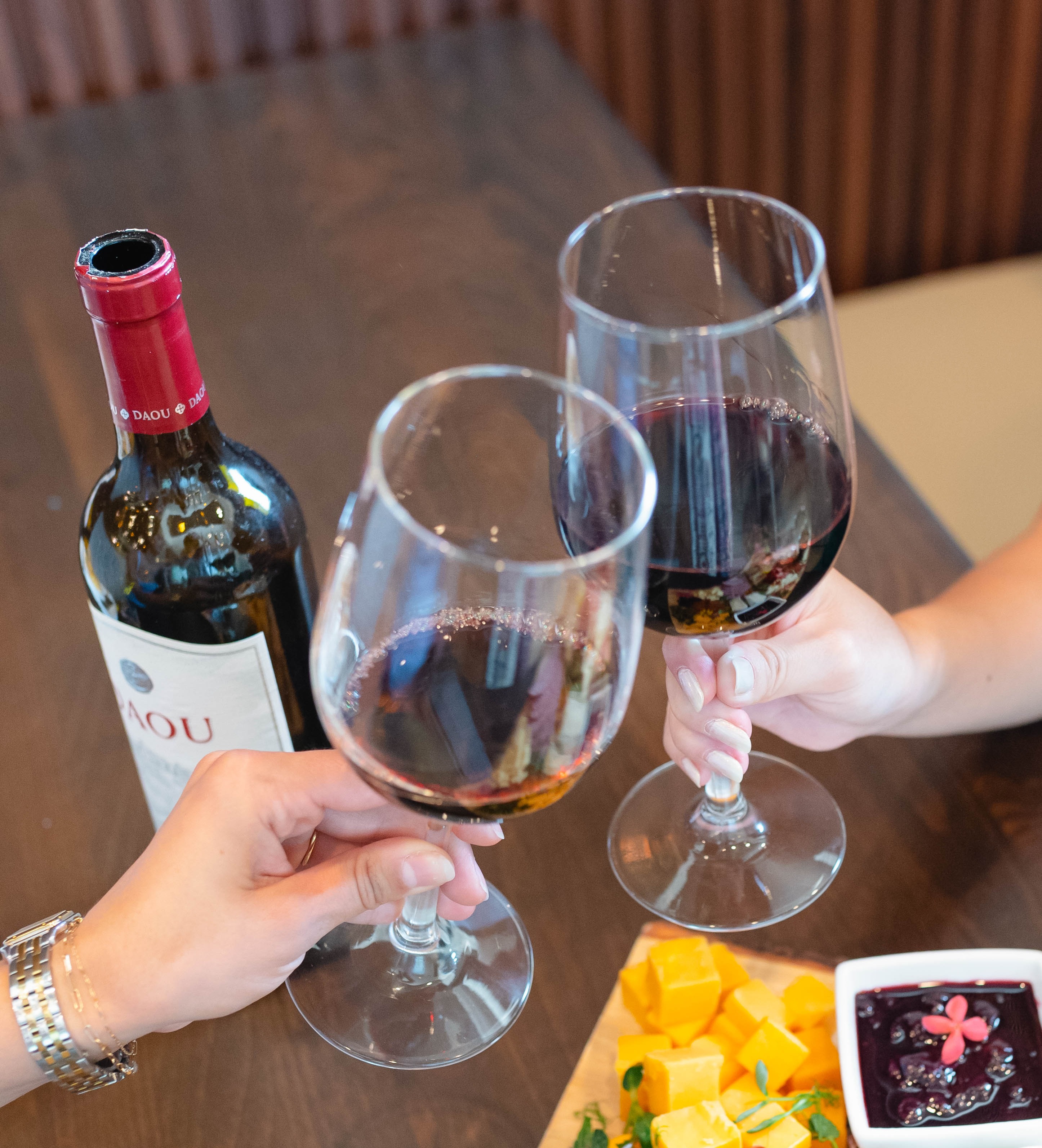 Wine and cocktail pairings